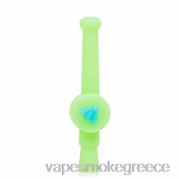 Vape Greece Stratus Reclaimer Honey Dipper σιλικόνη ταμποναριστά άχυρο Uv Slime (uv Blue Bee / Uv Green)